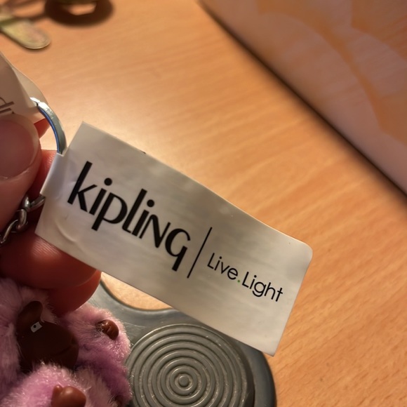 New.Kipling “ROSALIND” tiny Festive Purple monkey - Picture 2 of 6